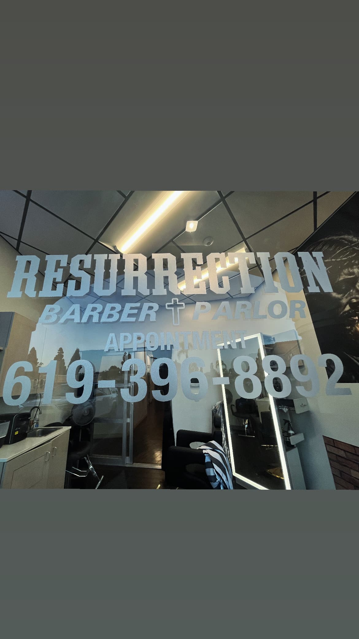 RESURRECTION BARBER PARLOR cover